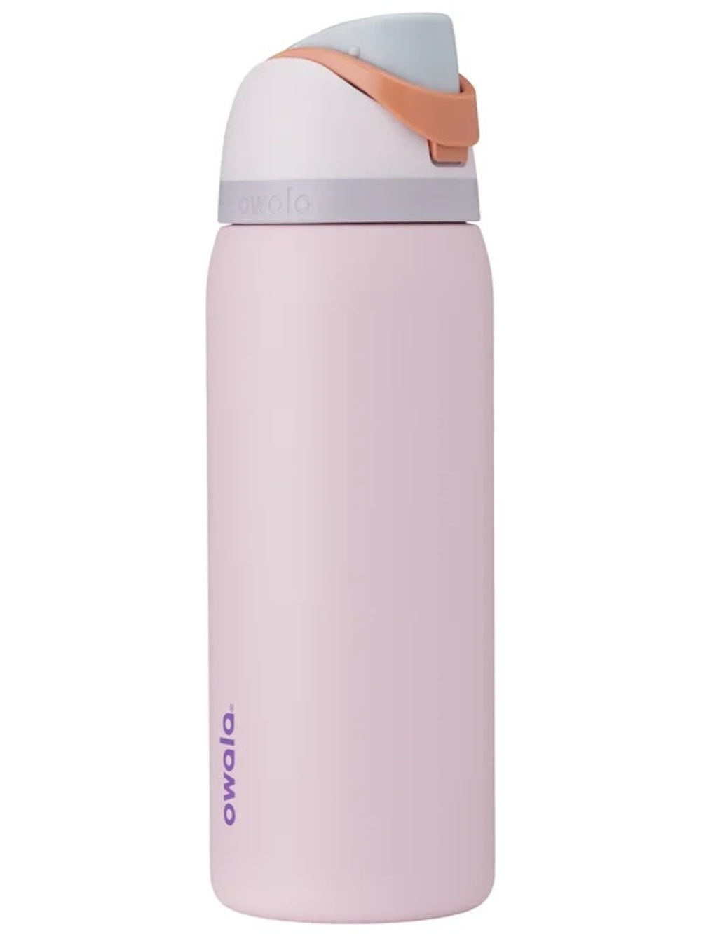 Owala FreeSip Stainless Steel Water Bottle, 32oz, Sugar Spice Pink